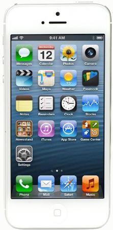 Смартфон Apple iPhone 5 64Gb White & Silver - Королёв