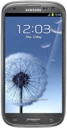 Смартфон Samsung Galaxy S3 GT-I9300 16Gb Titanium grey - Королёв